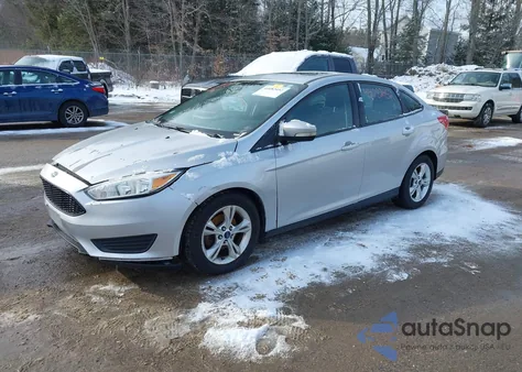 2015 Ford Focus Se из США, поврежденный, VIN 1FADP3F27FL303765